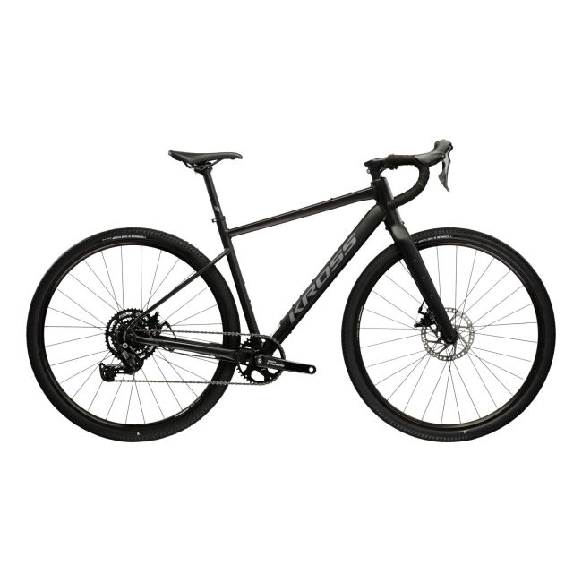 Bicicleta Gravel Kross Esker 1.0 28 inch neagra Shimano Cues
