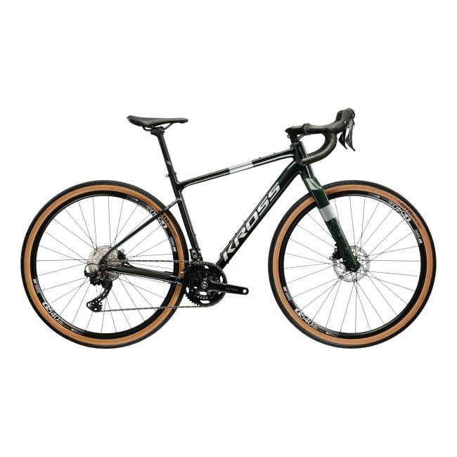 Bicicleta Gravel Kross Esker 6.0 ULT.RA 28 inch verde Shimano Grx