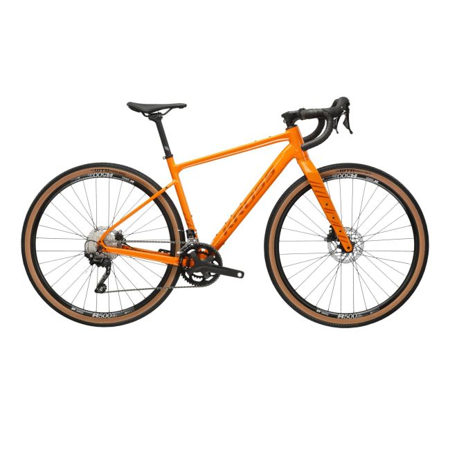 Bicicleta Gravel Kross Esker 5.0 28 inch portocalie Shimano Grx