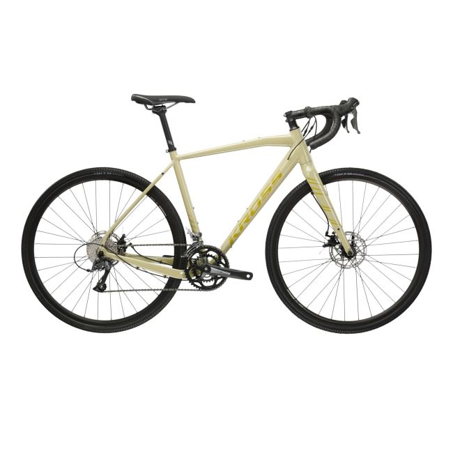 Bicicleta Gravel Kross Esker 1.0 28 inch bej Shimano Cues