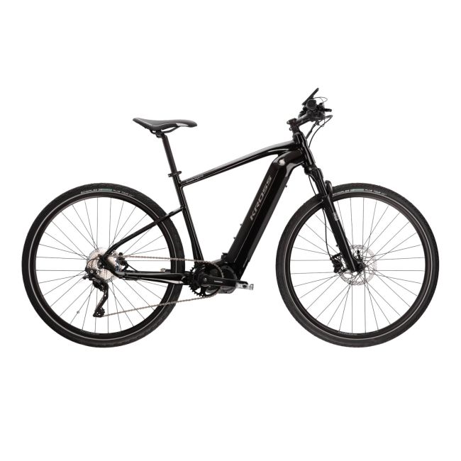 Bicicleta Electrica Cross Kross Evado Hybrid 6.0 28 inch neagra Shimano Deore xt