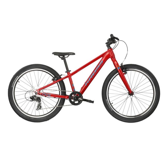 Bicicleta Copii Kross Level JR 1.0 24 inch rosie Shimano Tourney