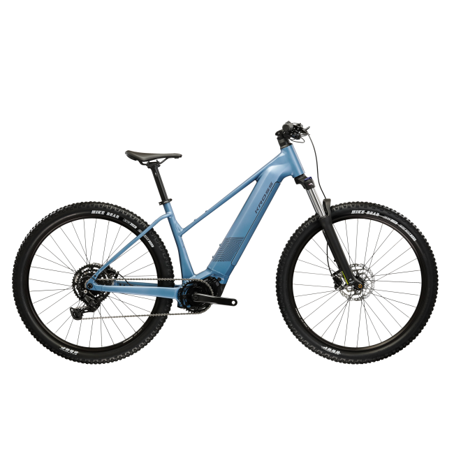 Bicicleta Electrica MTB Kross Influx HYB 1.0 IN 720 29 inch albastra Shimano Cues