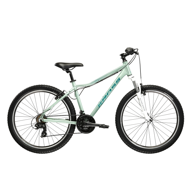 Bicicleta MTB Hardtail Kross LEA X100 26 inch mint Shimano Tourney