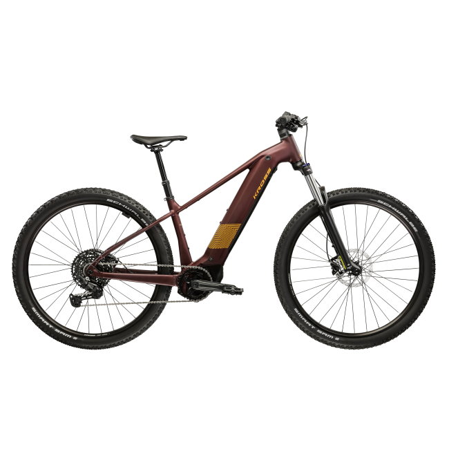 Bicicleta Electrica MTB Kross Influx HYB 3.0 800 29 inch rosie Shimano Cues