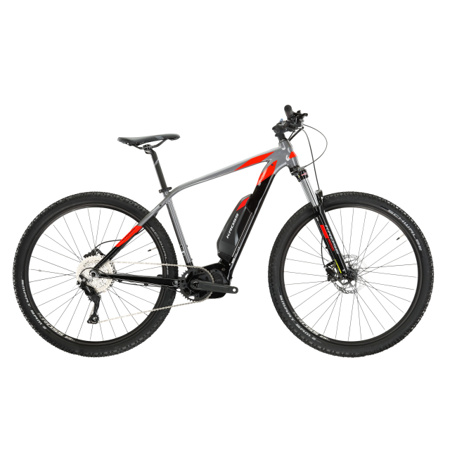 Bicicleta Electrica MTB Kross Level Boost 1.0 29 inch neagra Shimano Deore