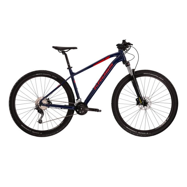 Bicicleta MTB Hardtail Kross Level 2.0 29 inch bleumarin Shimano Cues