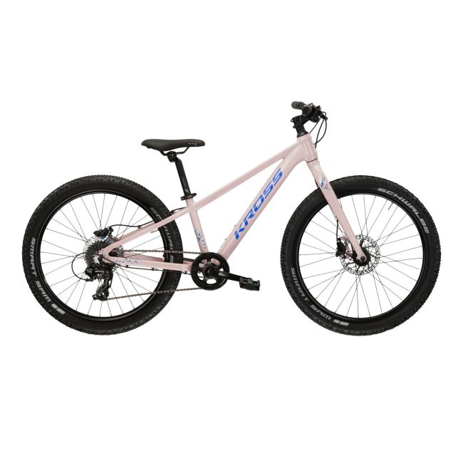 Bicicleta Copii Kross LEA JR 2.0 24 inch roz Shimano Tourney