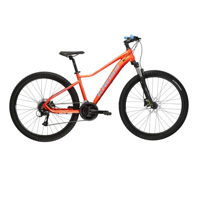 Bicicleta MTB Hardtail Kross LEA 6.0 27.5 inch portocalie Shimano Acera