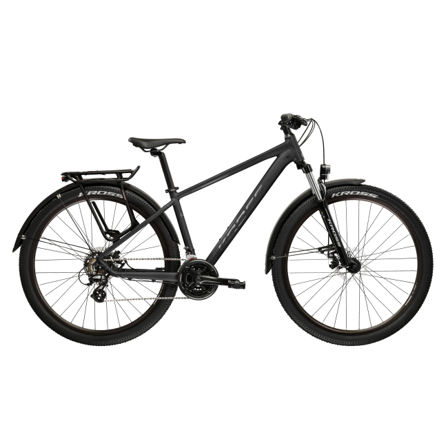 Bicicleta MTB Hardtail Kross Hexagon X200 EQ 27.5 inch neagra Shimano Altus