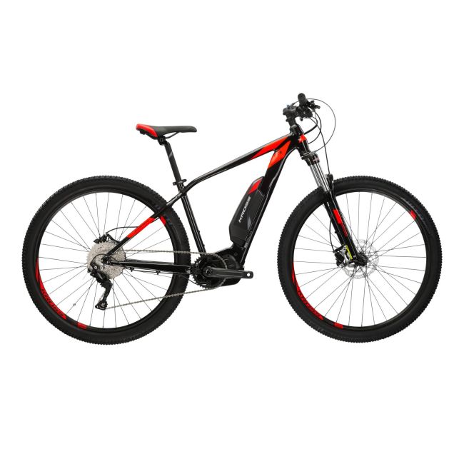 Bicicleta Electrica MTB Kross Level Boost 1.0 418 29 inch neagra Shimano Deore