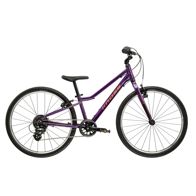 Bicicleta juniori Kross Liftie 24" — ultrausoara, 8.0 kg, 8 viteze Shimano Altus
