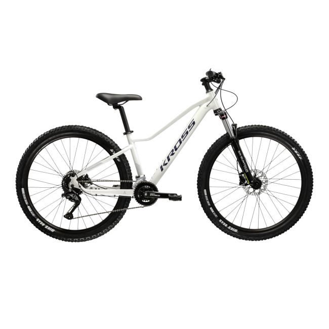 Bicicleta MTB Hardtail Kross LEA 5.0 27.5 inch gri Shimano Cues