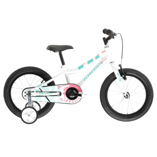 Bicicleta Copii Kross Mini 3.0 16 inch alba