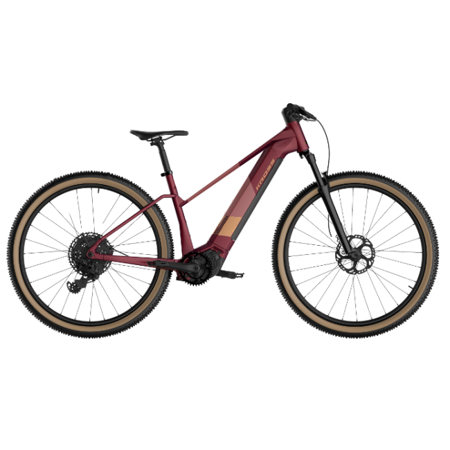 Bicicleta Electrica MTB Kross Influx HYB 4.0 800 29 inch rosie Shimano Deore