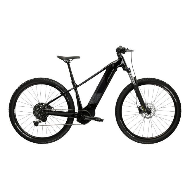 Bicicleta Electrica MTB Kross Influx HYB 3.0 800 27.5 inch neagra Shimano Cues