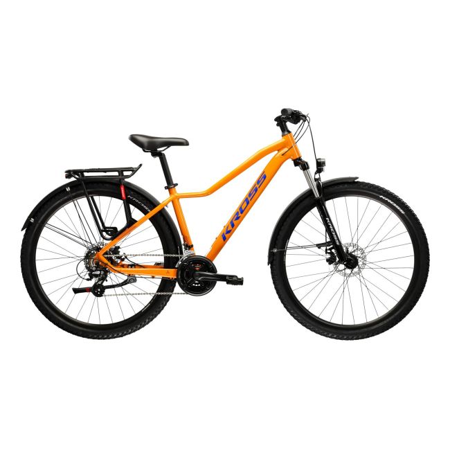 Bicicleta MTB Hardtail Kross LEA 2.0 EQ 29 inch portocalie Shimano Altus