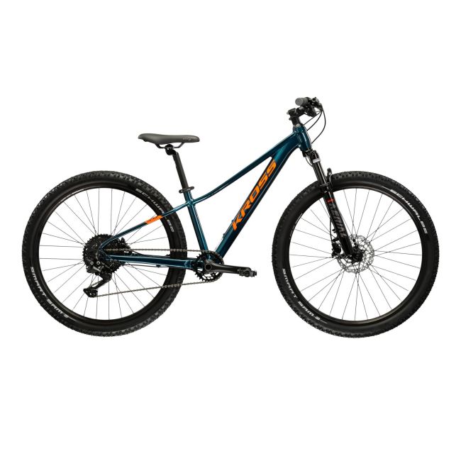 Bicicleta Copii Kross Level JR 5.0 26 inch turcoaz Shimano Deore