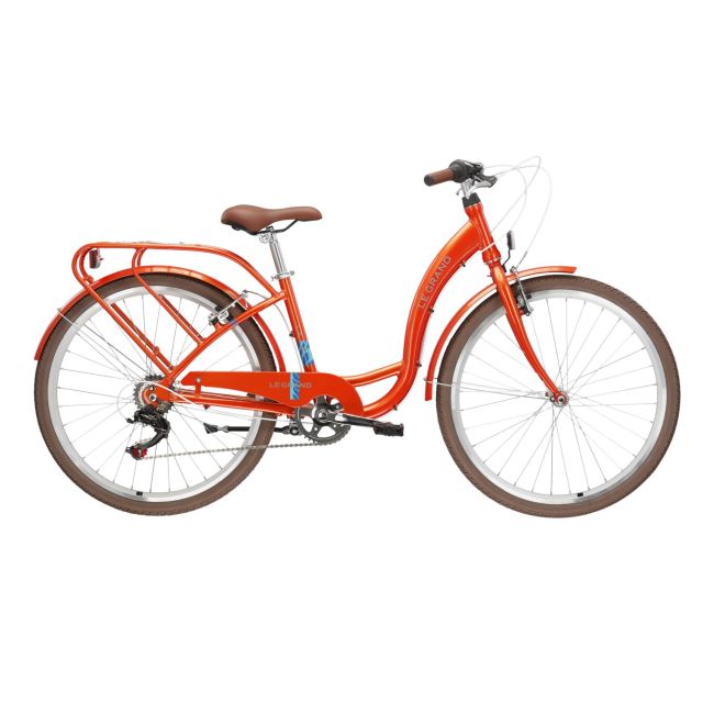 Bicicleta Urban Kross Lille 1 26 inch portocalie Shimano Tourney