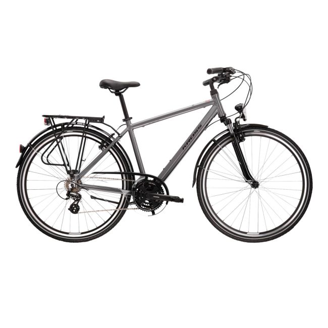 Bicicleta Urban Kross Trans 2.0 28 inch grafit Shimano Altus