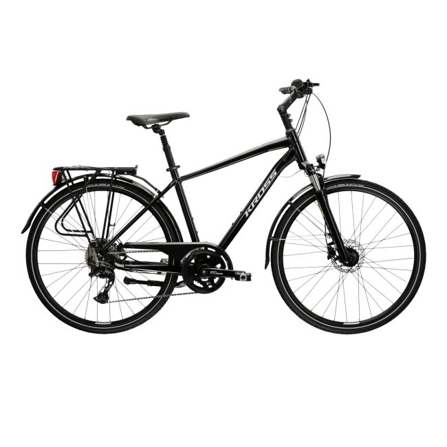 Bicicleta Urban Kross Trans 7.0 BG 28 inch neagra Shimano Cues