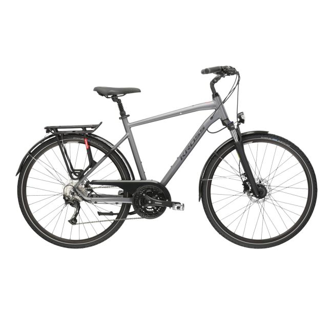 Bicicleta Trekking Kross Trans 6.0 28 inch grafit Shimano Alivio