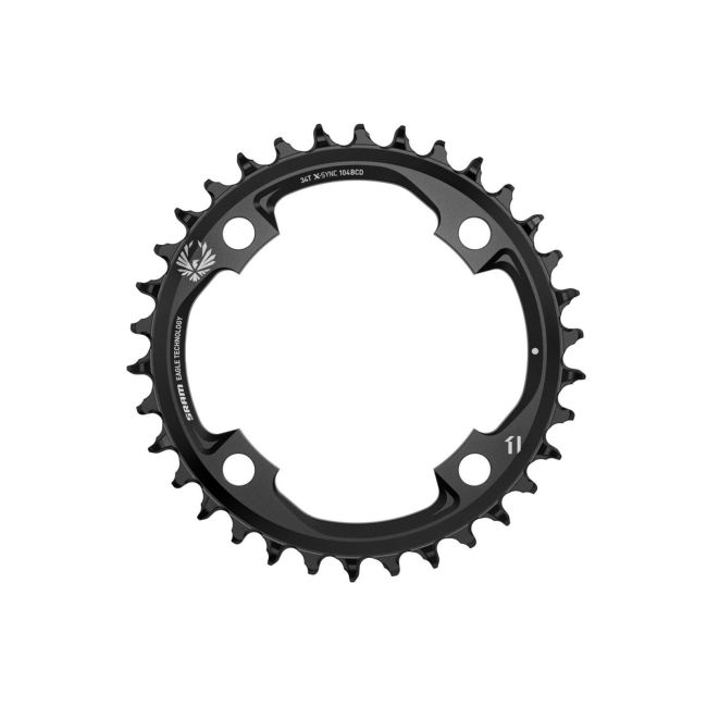 Chainring SRAM Eagle X-SYNC 2 104mm 34T, Culoare: Black