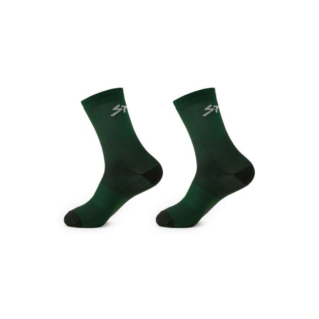 Spiuk - Set șosete ciclism medii ANATOMIC medium long 2 socks pack - alb