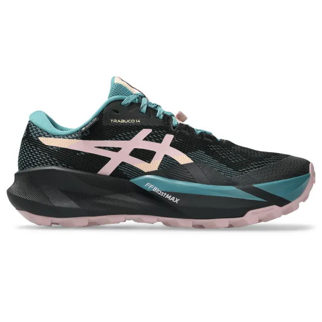 Pantofi alergare trail ASICS Trabuco 14 GTX (GORE-TEX) - negru | Morganite