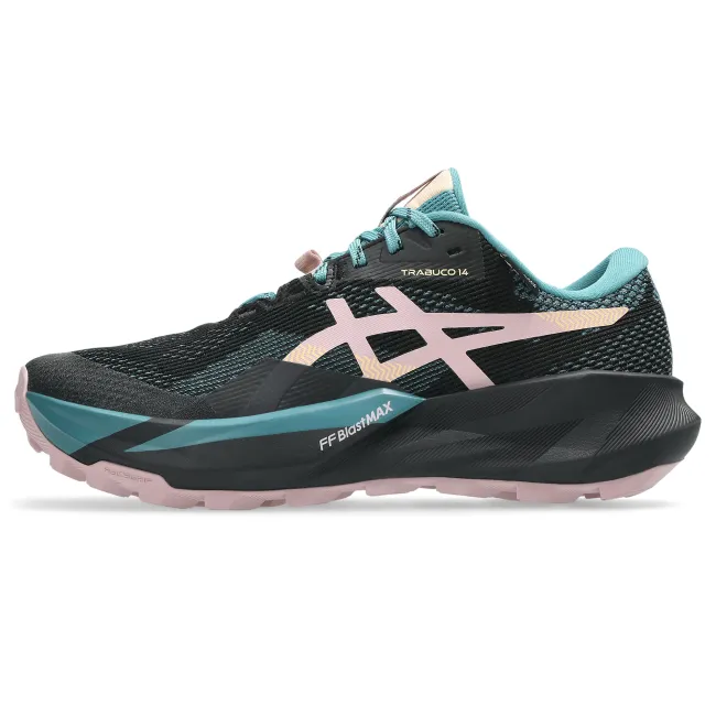 Pantofi alergare trail ASICS Trabuco 14 GTX (GORE-TEX) - negru | Morganite
