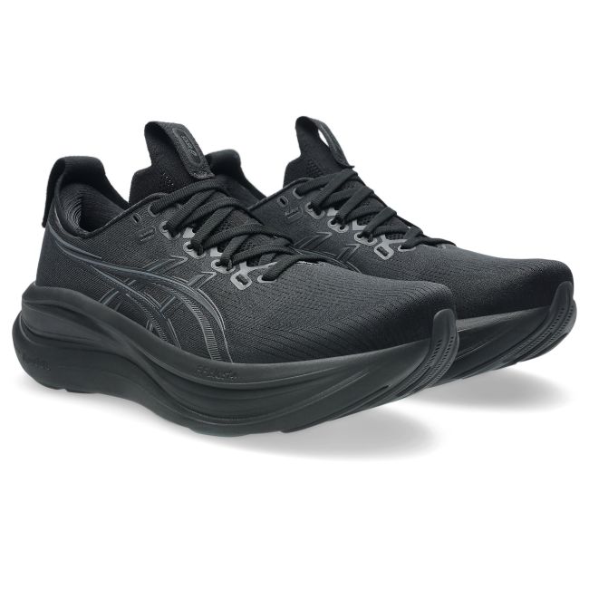 Pantofi alergare ASICS GEL-Nimbus 28 - negru/gri | amortizare maximă