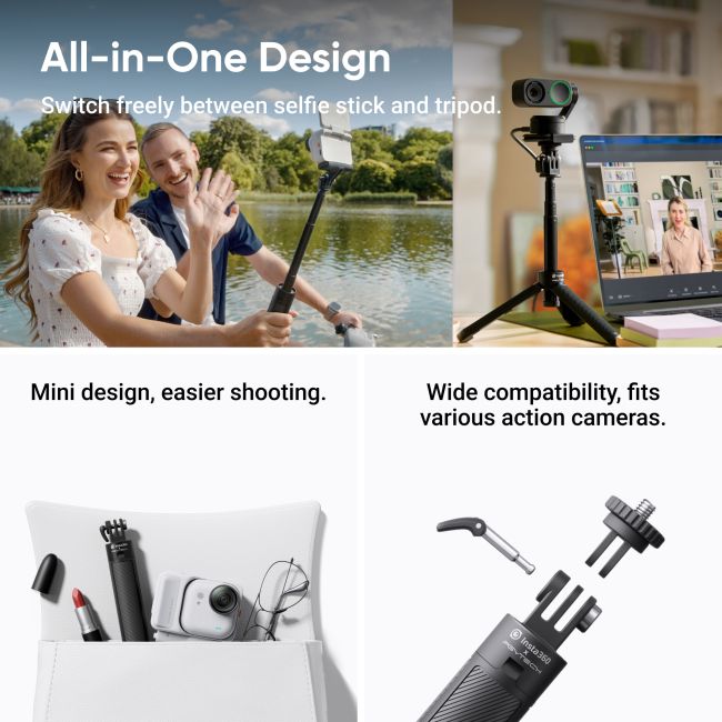 Webcam Insta360 Link 2 - Standard Edition | 4K AI Tracking