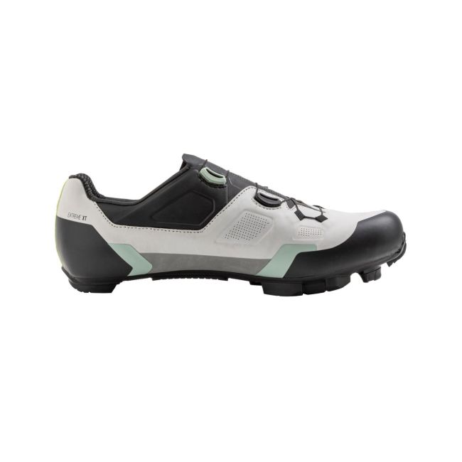 Pantofi ciclism MTB XC Northwave Extreme XT - gri/verde salvie | talpă carbon
