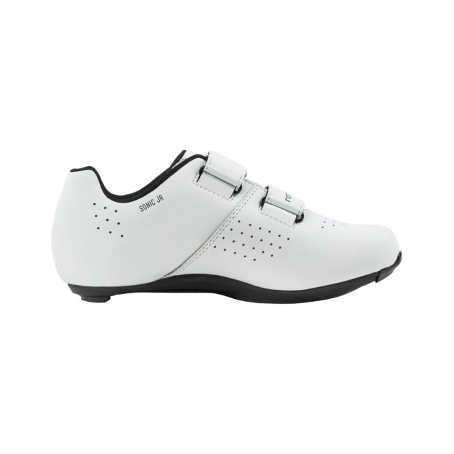 Pantofi ciclism sosea copii Northwave Sonic Junior - alb/negru