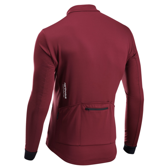 Jachetă ciclism iarnă Northwave Blade Light - roșu cabernet | impermeabilă