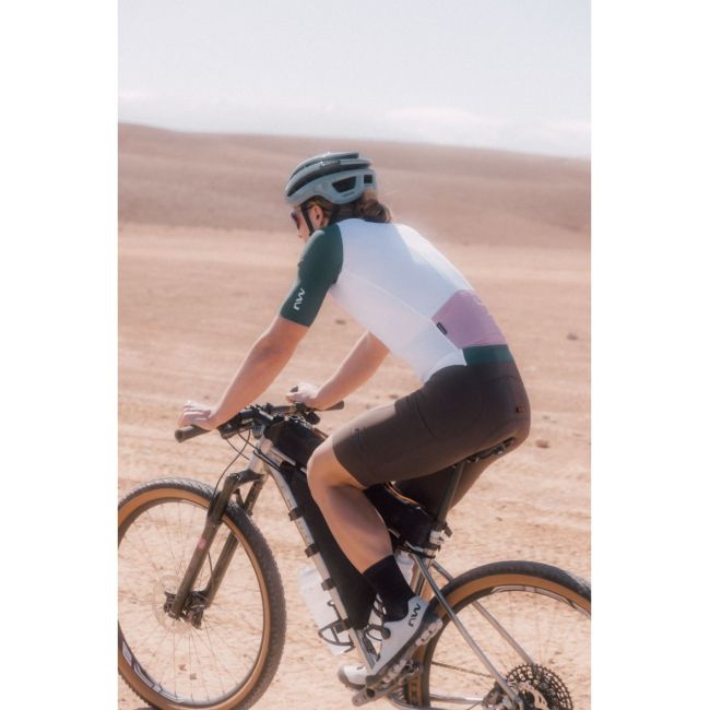 Tricou ciclism Northwave Extreme Evo - alb/petrol | UPF50+