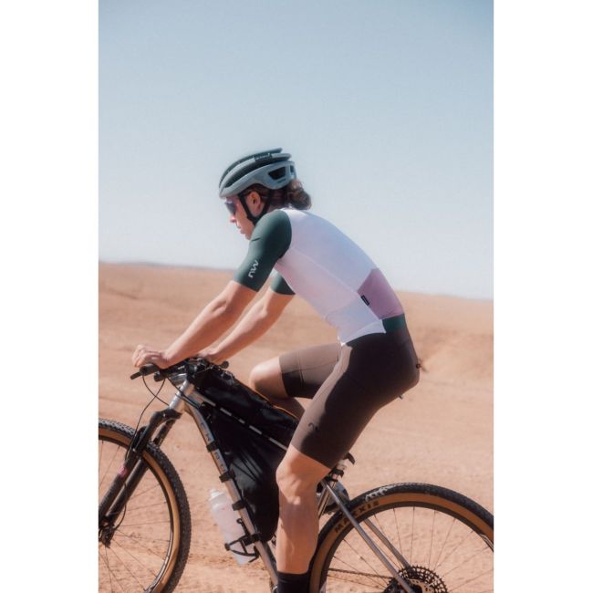Tricou ciclism Northwave Extreme Evo - alb/petrol | UPF50+