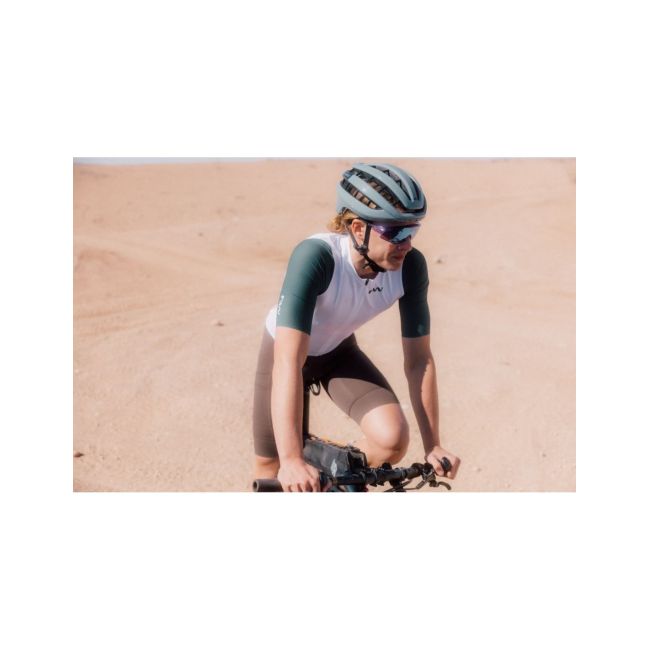 Tricou ciclism Northwave Extreme Evo - alb/petrol | UPF50+