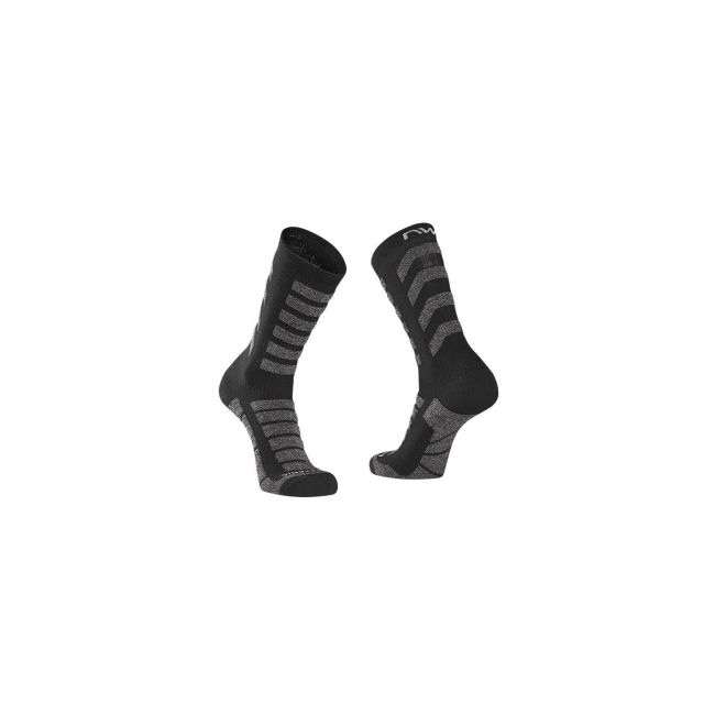 Șosete ciclism iarnă Northwave Husky Ceramic - negru | izolație ceramică