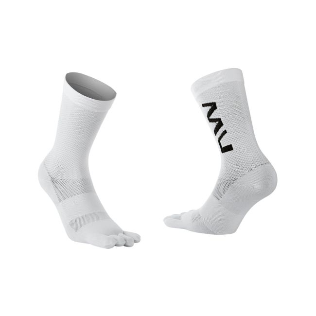 Șosete ciclism Northwave Extreme Five - alb | ventilație maximă