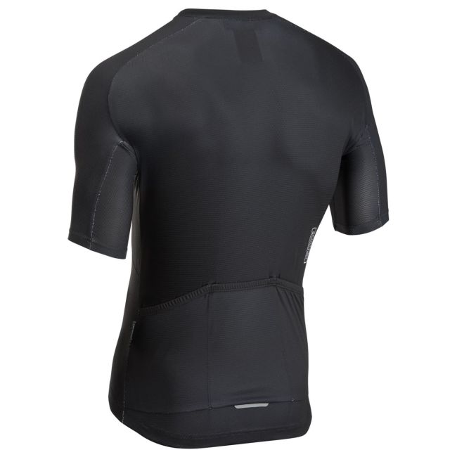 Tricou ciclism Northwave Force Evo - negru/gri deschis | jersey vară