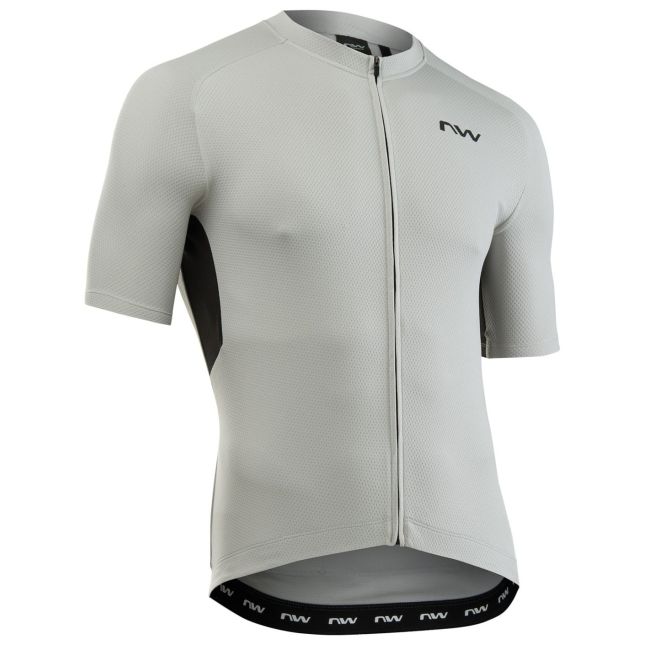 Tricou ciclism Northwave Force 2 - gri deschis | manecă scurtă bărbați