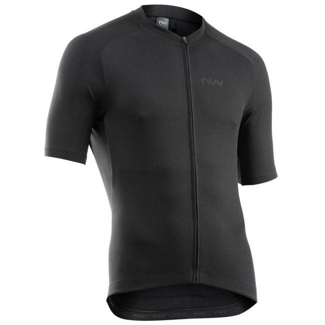 Tricou ciclism Northwave Force 2 - negru | manecă scurtă bărbați