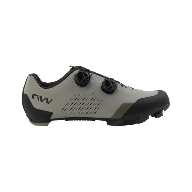 Pantofi ciclism MTB XC Northwave Striker - nisip/verde | talpă carbon
