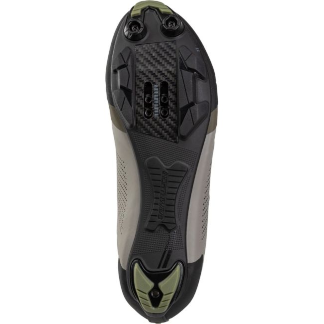 Pantofi ciclism MTB XC Northwave Striker - nisip/verde | talpă carbon