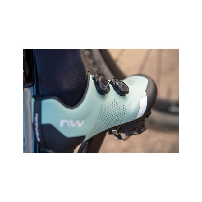 Pantofi ciclism MTB XC Northwave Striker - verde salvie | talpă carbon