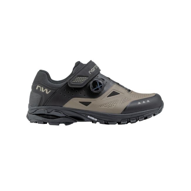 Pantofi ciclism MTB Northwave Spider Plus 3 | grip Michelin - Sand | Black