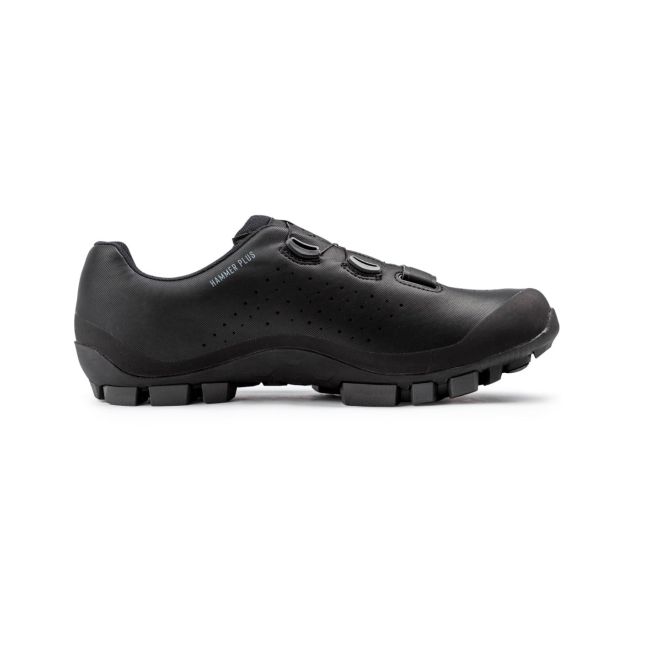 Pantofi MTB XC Northwave Hammer Plus - negru/gri închis | off-road