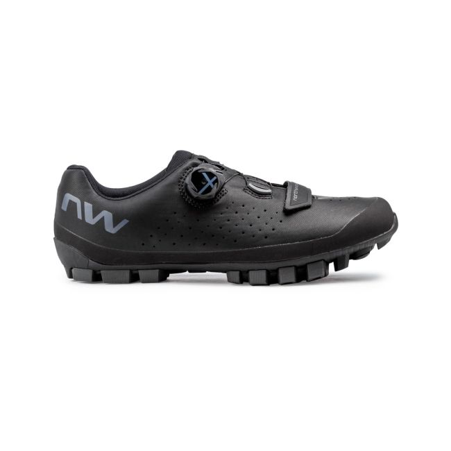 Pantofi MTB XC Northwave Hammer Plus - negru/gri închis | off-road