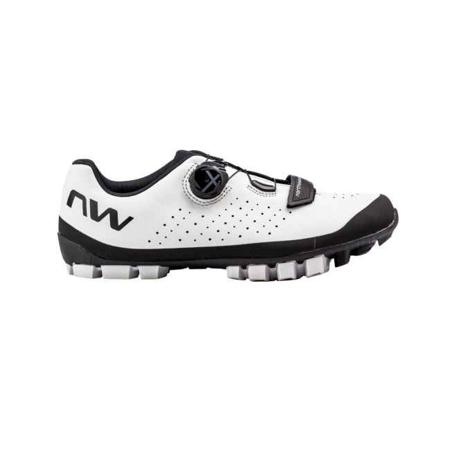Pantofi MTB XC Northwave Hammer Plus - gri deschis/negru | off-road